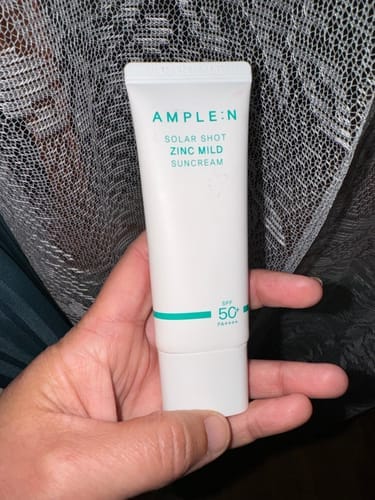 Customer photo review of Protector Solar SPF 50PA++++ en Crema Zinc AMPLEN 40ml