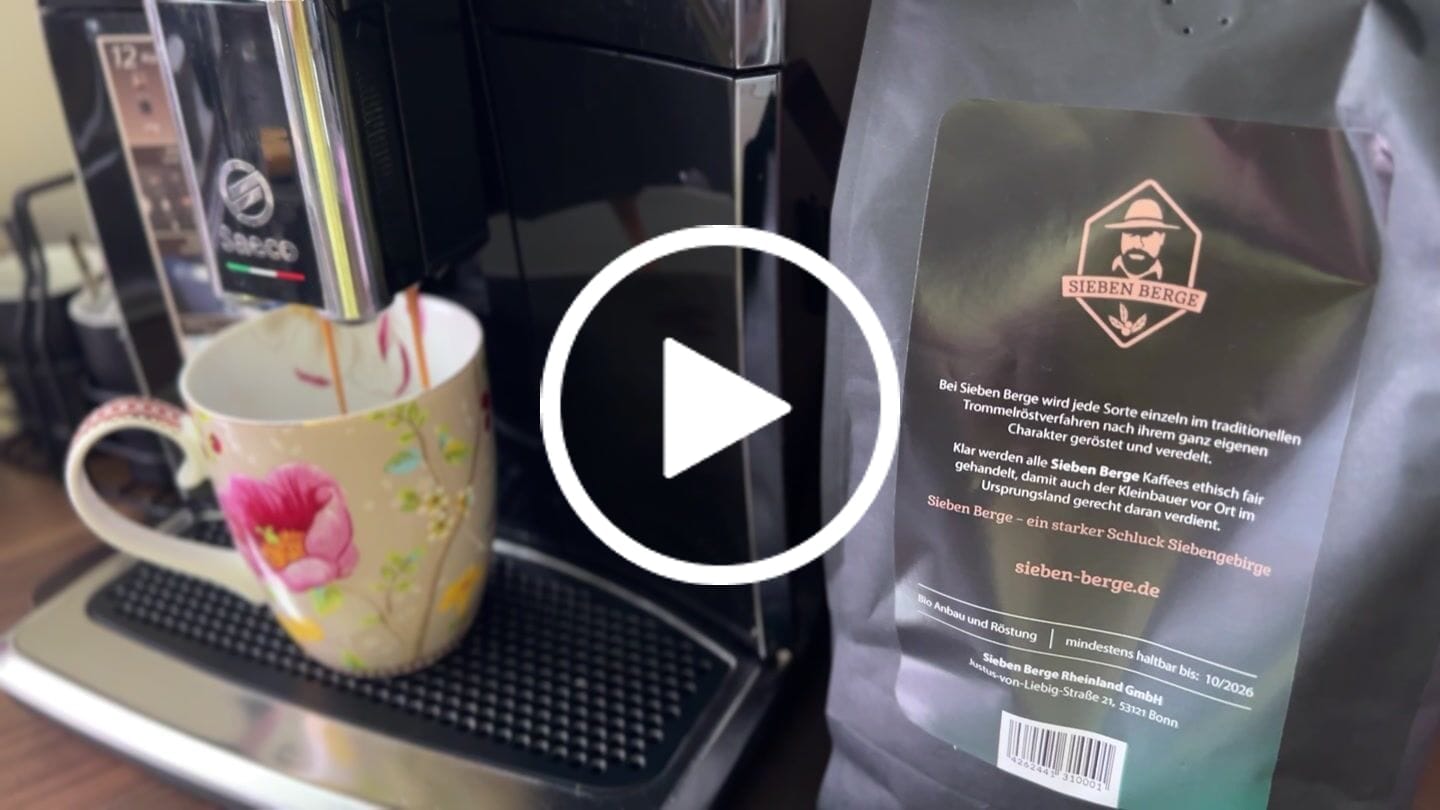 Customer video review of N°7 Wolkenburg Classic – Zeitlose Eleganz – Espresso Bar Mischung