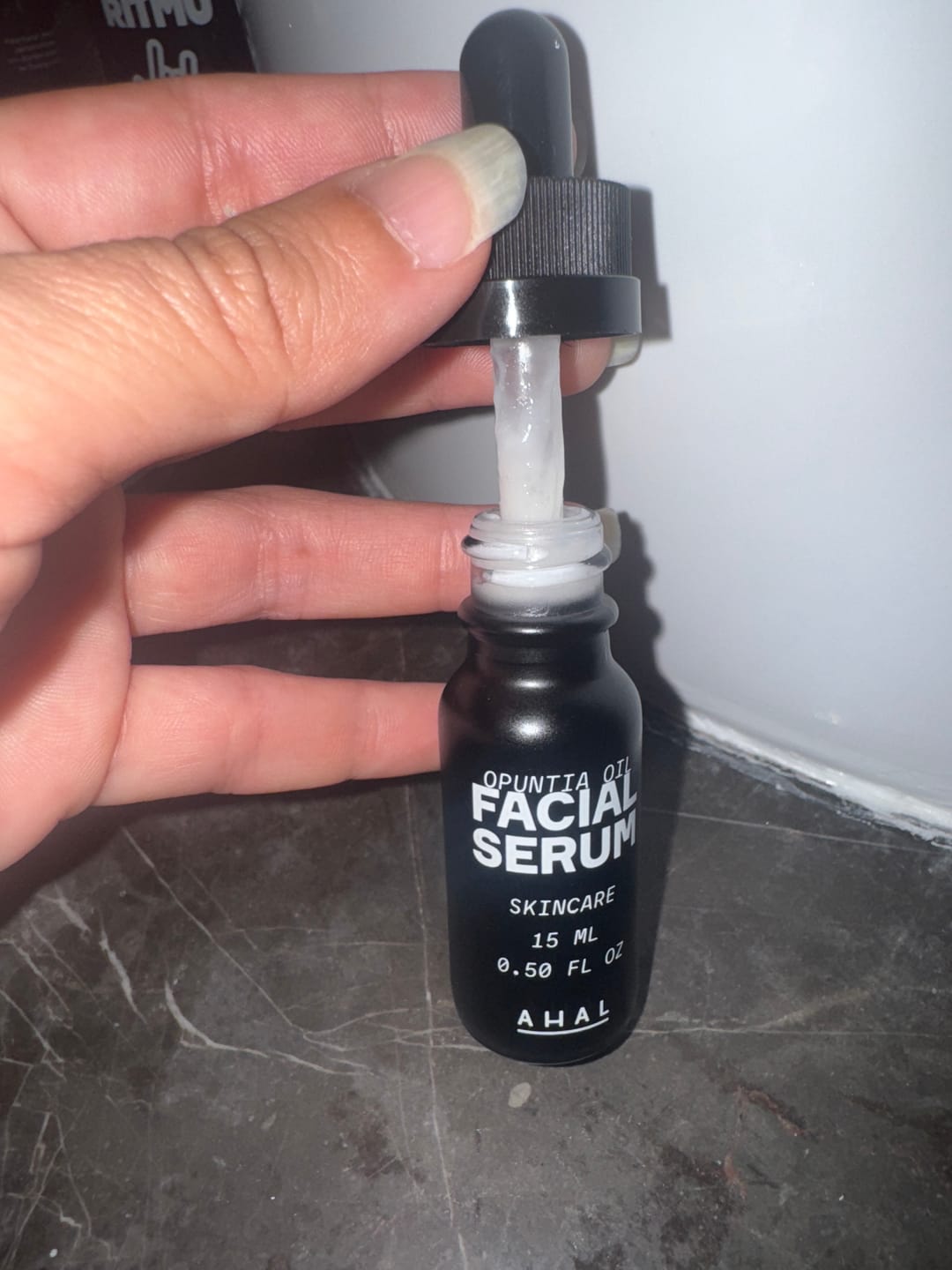 Customer photo review of Mini Opuntia Facial Serum / Mini Suero Facial Opuntia