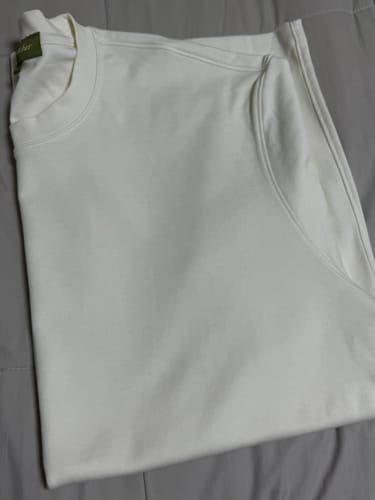 Customer photo review of Classic Fit Cotton and Modal-Blend T-Shirt