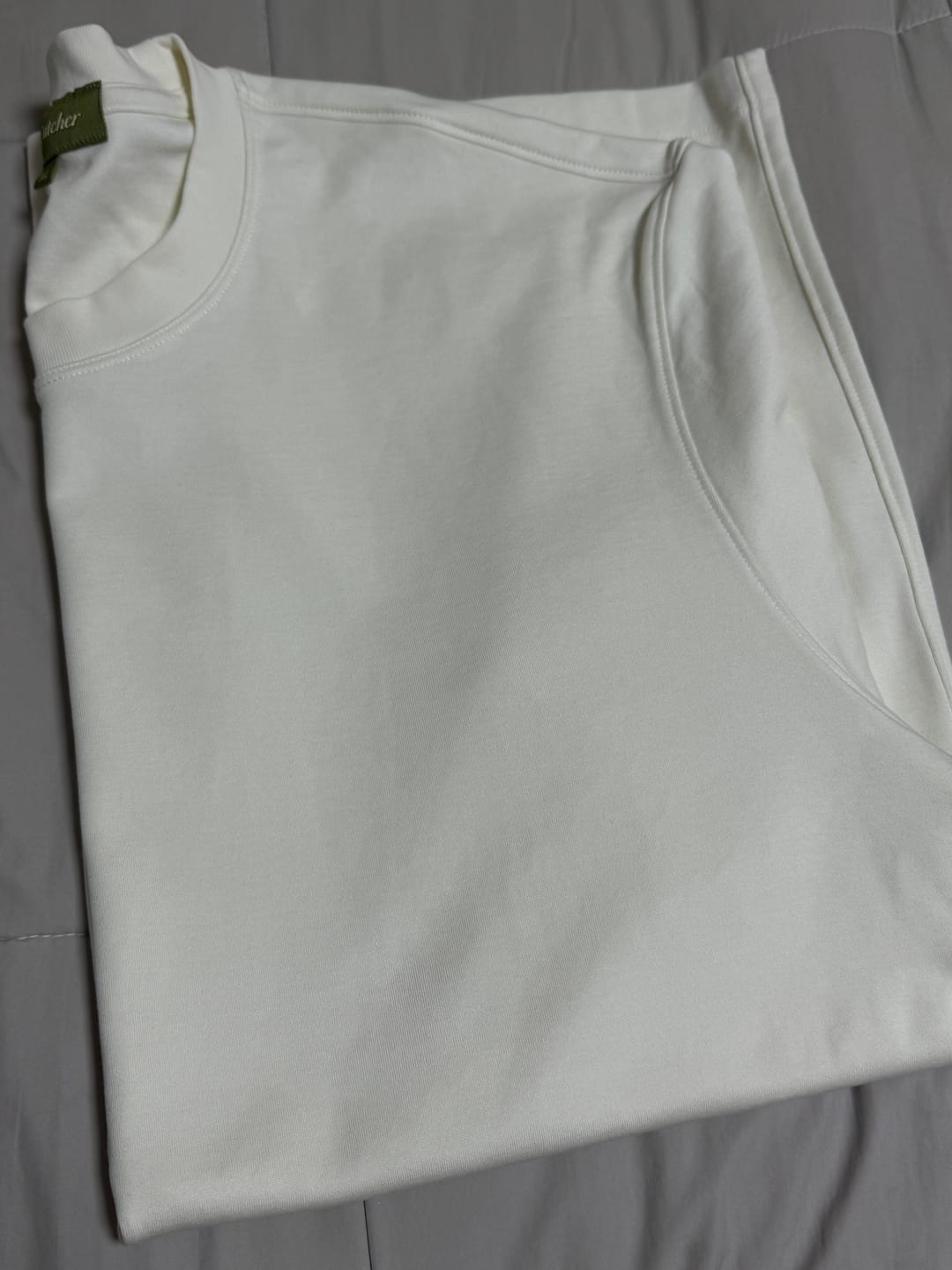 Customer photo review of Classic Fit Cotton and Modal-Blend T-Shirt