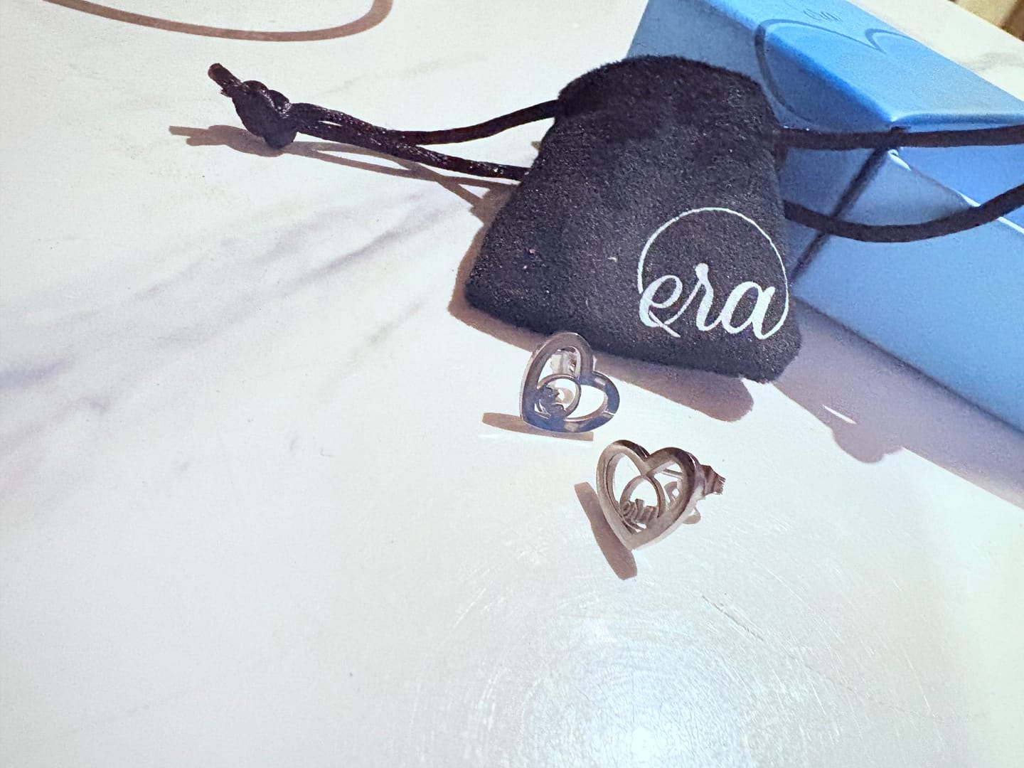 Customer photo review of Silver Thando Studs