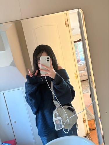 Customer photo review of SWEATER LINA AZUL (PREVENTA)