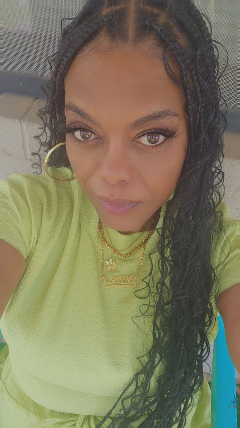 Customer photo review of Hibiscus Flower Pendant Necklace
