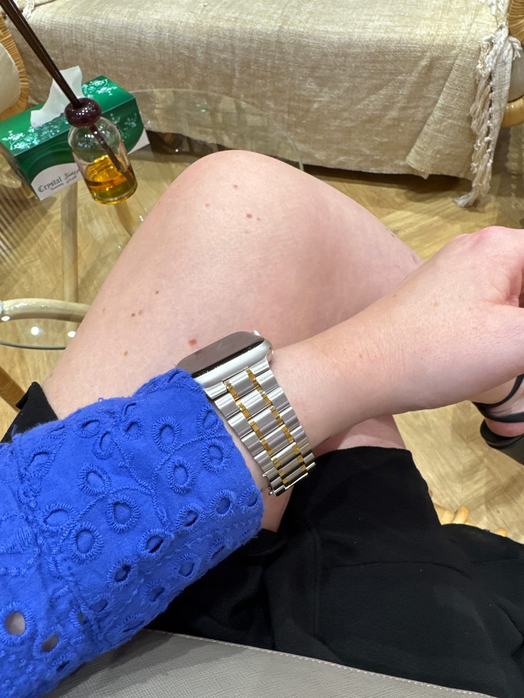 Customer photo review of Kyra Metal Strap