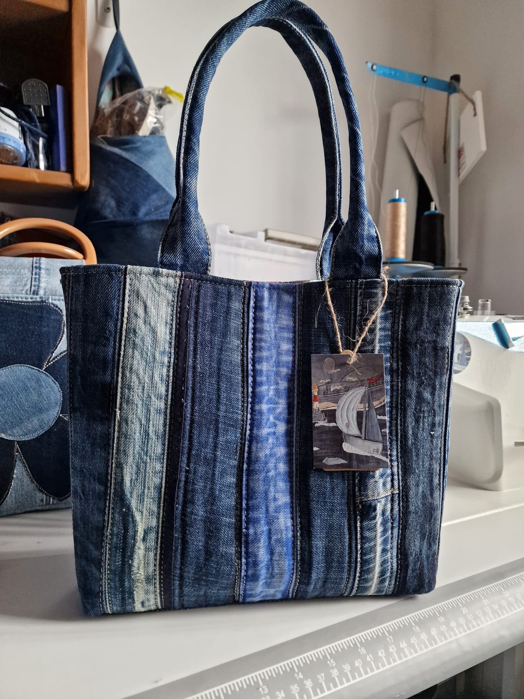 Customer photo review of 2 Metre Bag Wadding / Batting Bundle