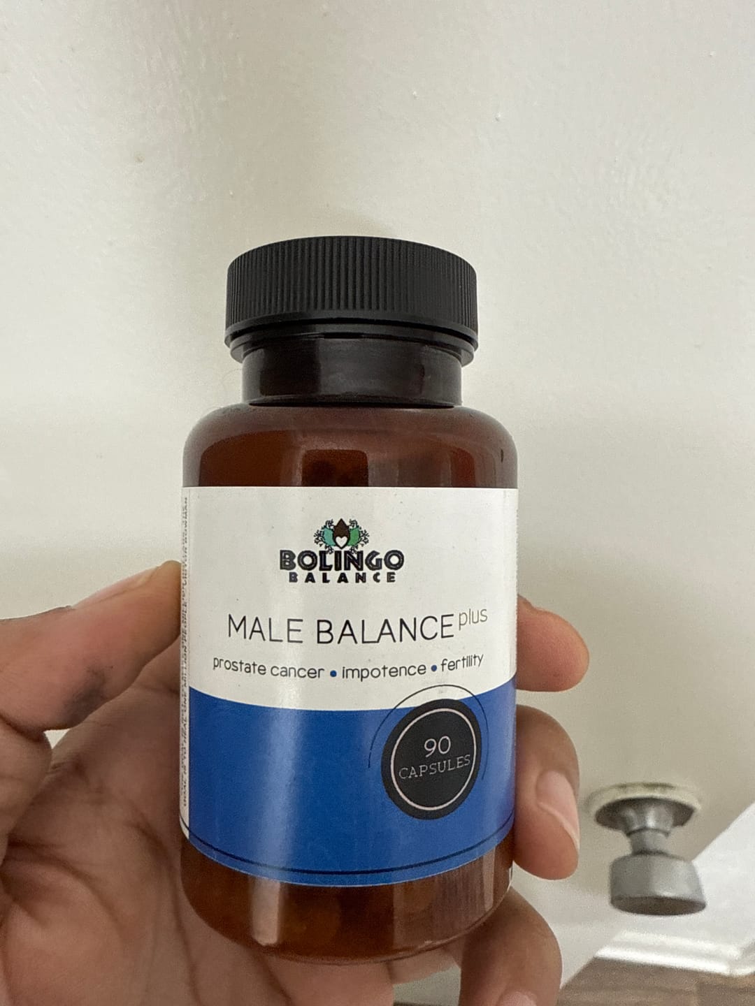Customer photo review of MALE BALANCE PLUS