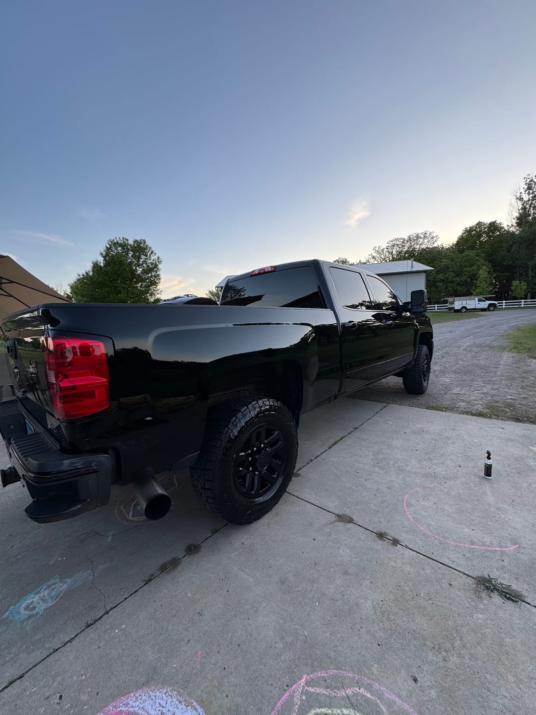 Customer photo review of Sleek & Subtle Tire Shine (32oz)