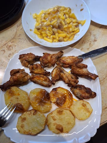 Customer photo review of Air Fryer Novio Grill & Fry