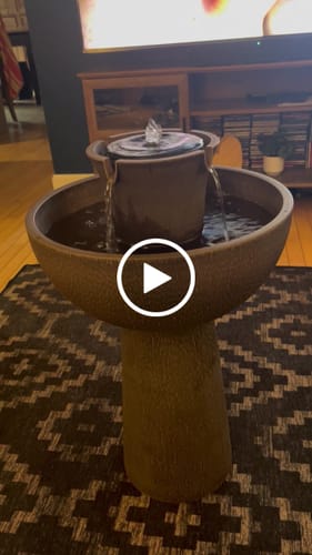 Customer video review of Alba Cordless Fountain