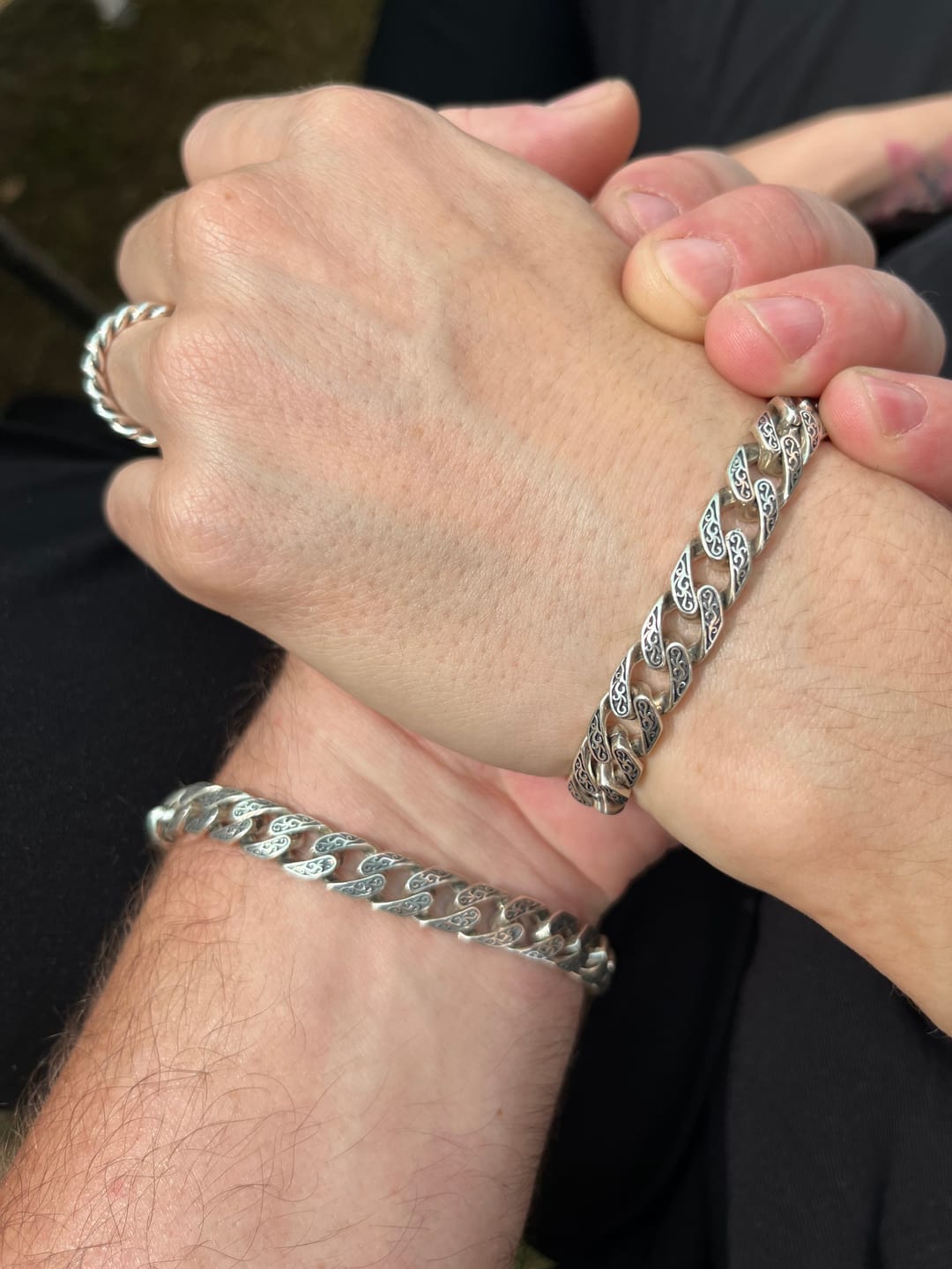 Customer photo review of ANCIENT CUBAN. - 925 STERLING SILVER