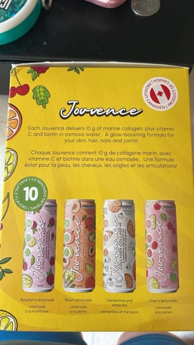 Melanie M. review of Nova Pharma - Jouvence boisson de collagène - Paquet de 4 image 1 out of 1