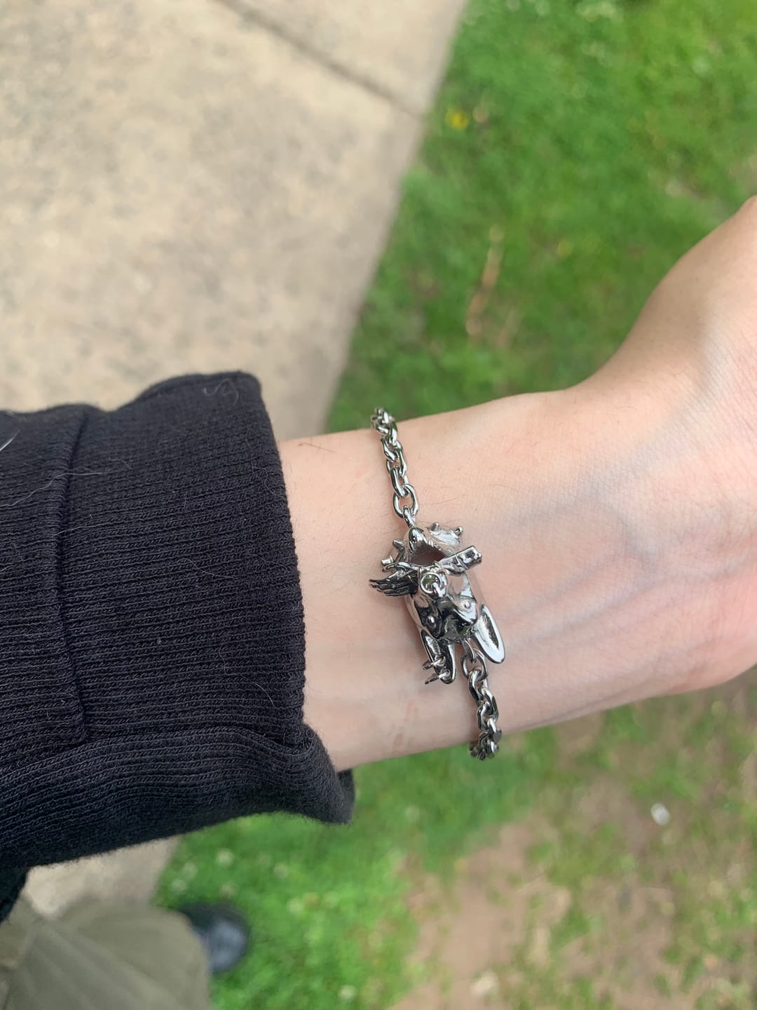 Customer photo review of HELLHOUND BRACELET