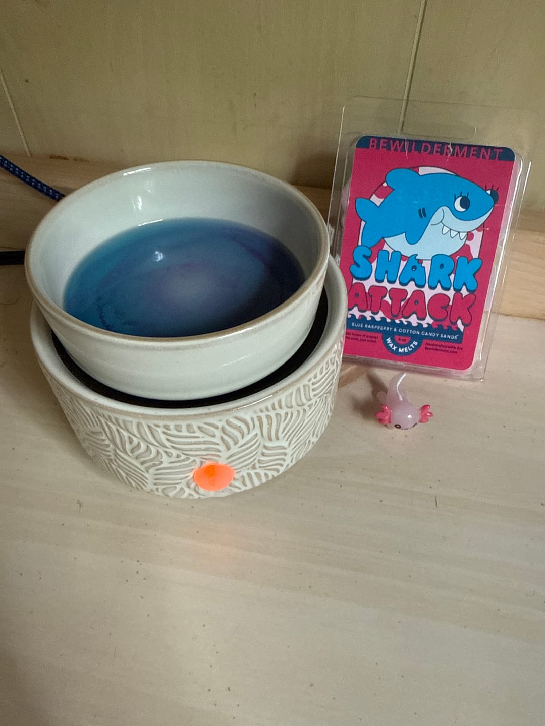 Customer photo review of Shark Attack Wax Melts