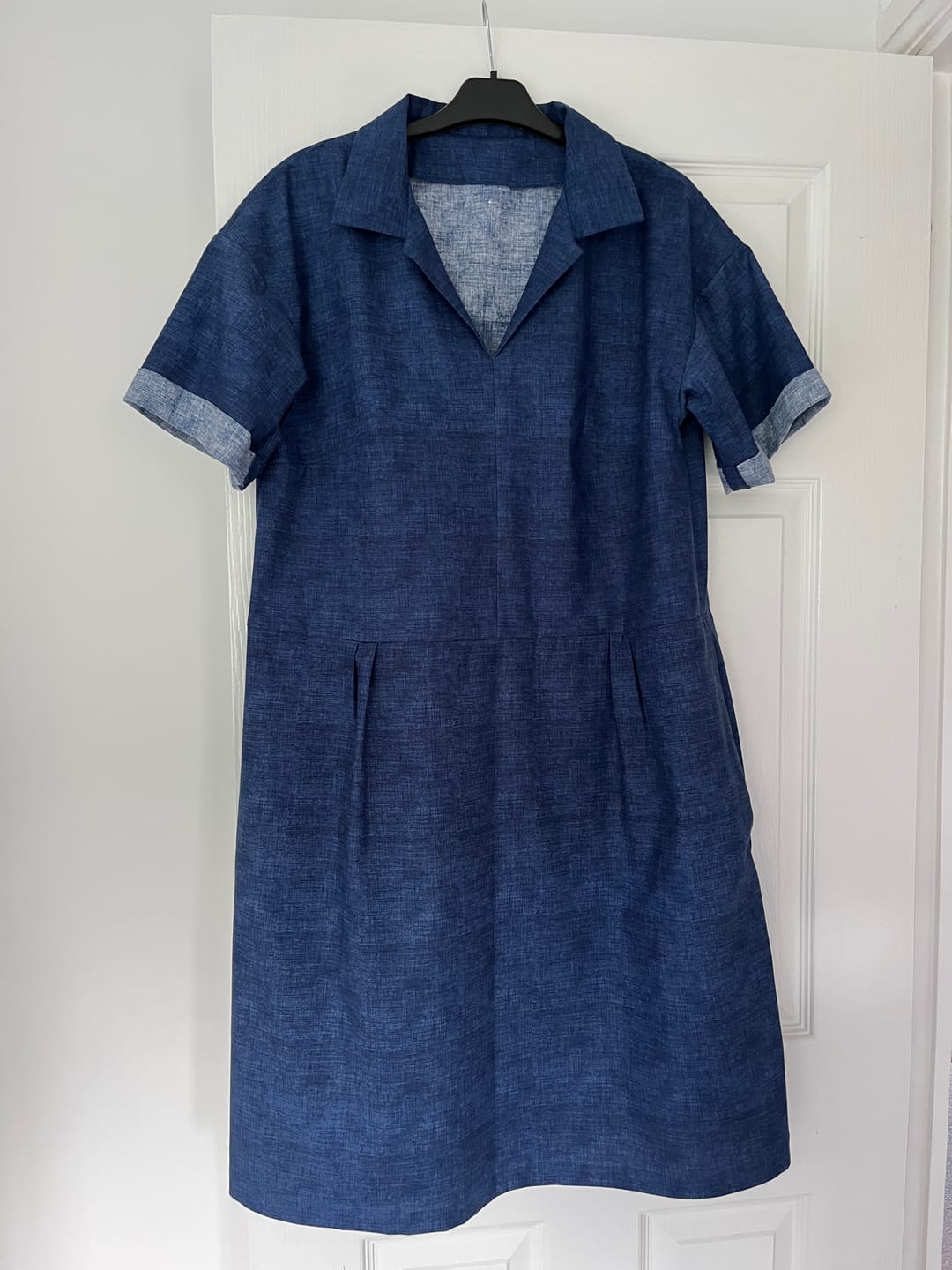 Customer photo review of Linen Textured Look Cotton Fabric