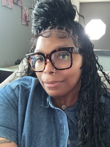 Customer photo review of KNOTLESS BOHEMIAN FULL LACE
