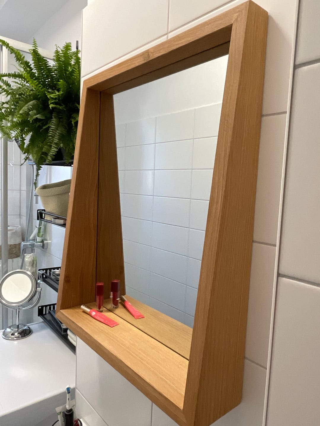 Customer photo review of Spiegelrahmen ARTUS aus Holz