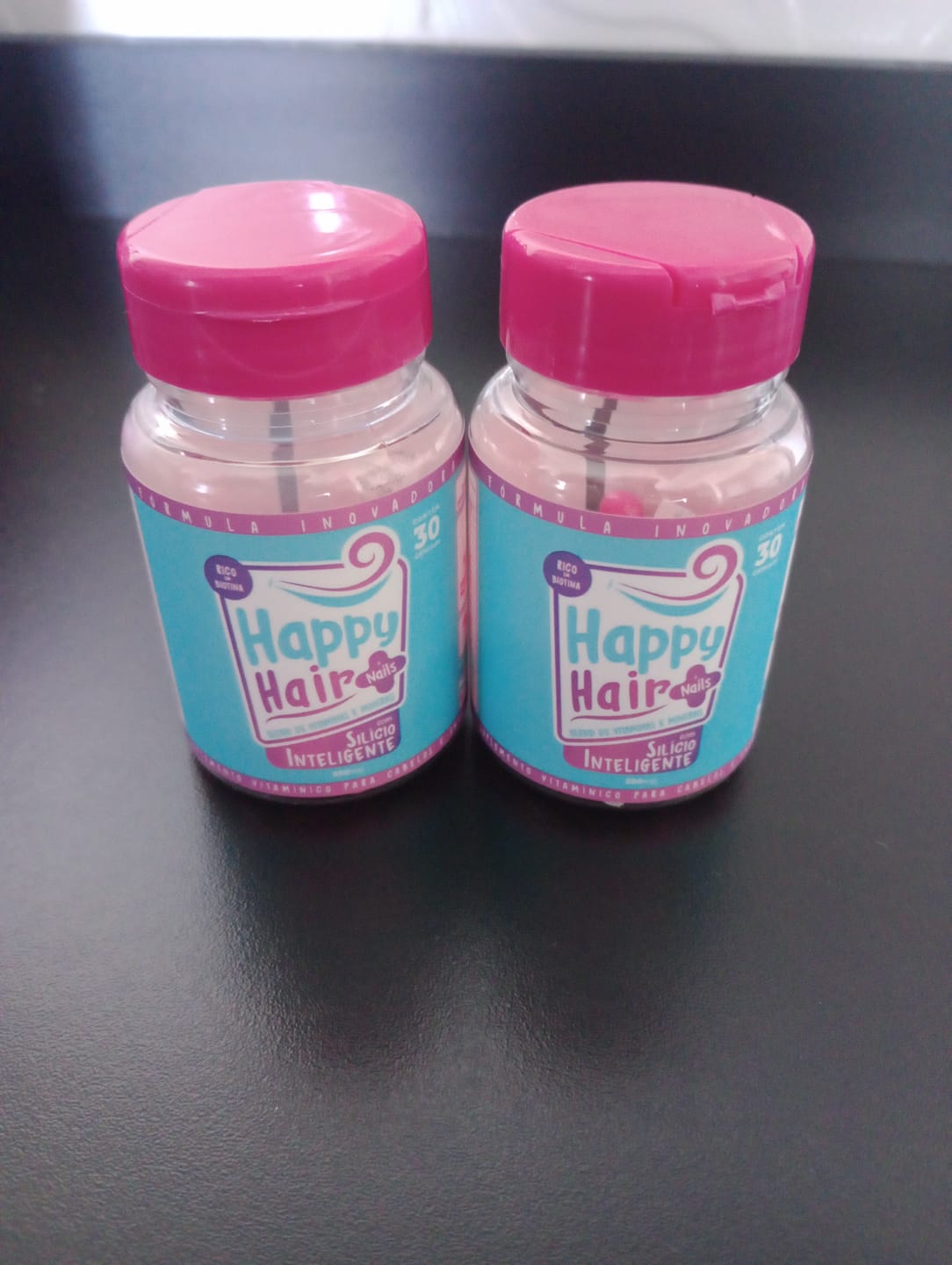 Customer photo review of Happy Hair 2 Potes
