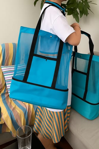 Customer photo review of תיק ים עם צידנית מובנת Mykonos