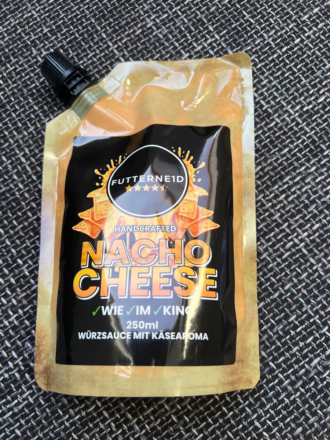 Customer photo review of NACHO CHEESE Sauce 250ml