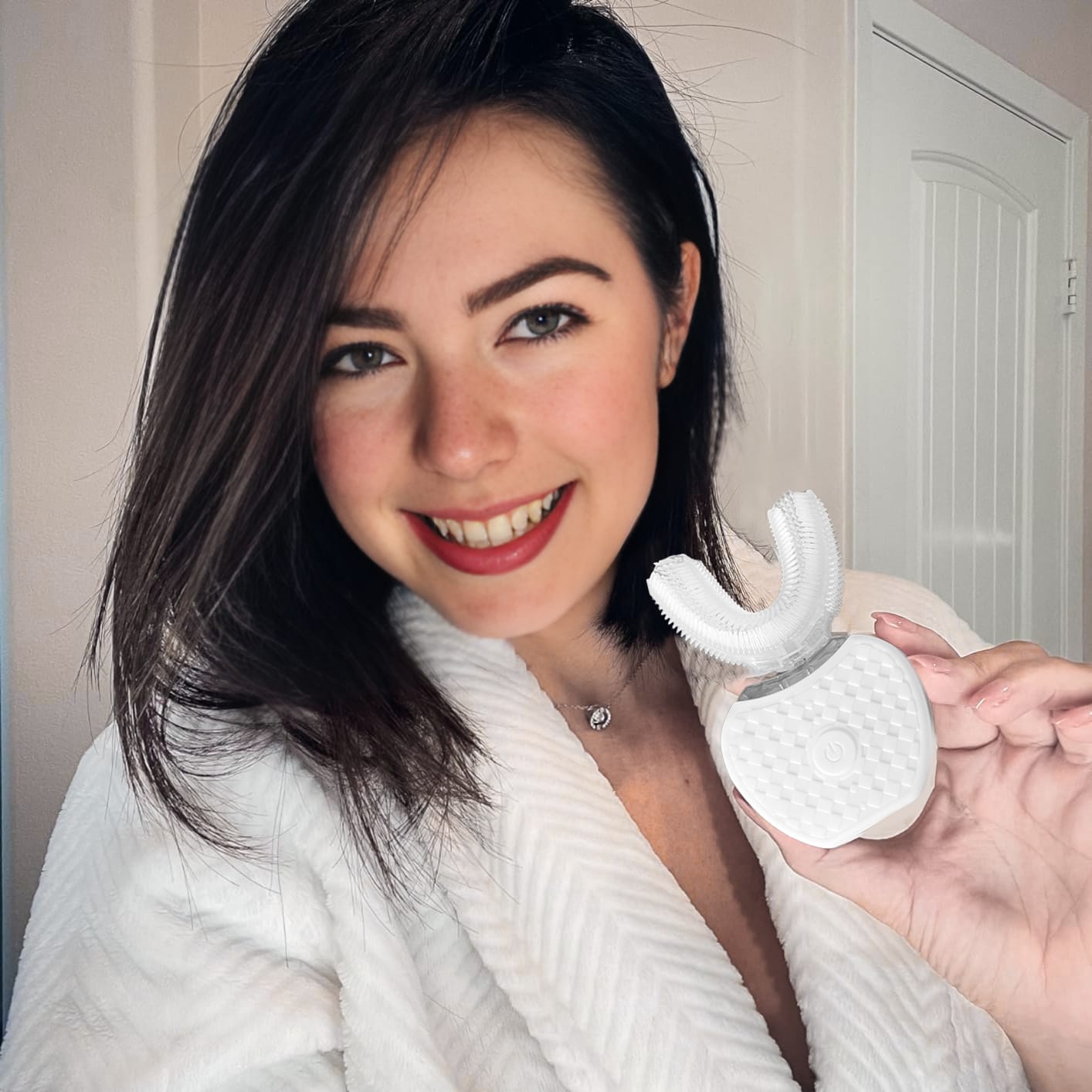 Customer photo review of Sonic Brush® V5