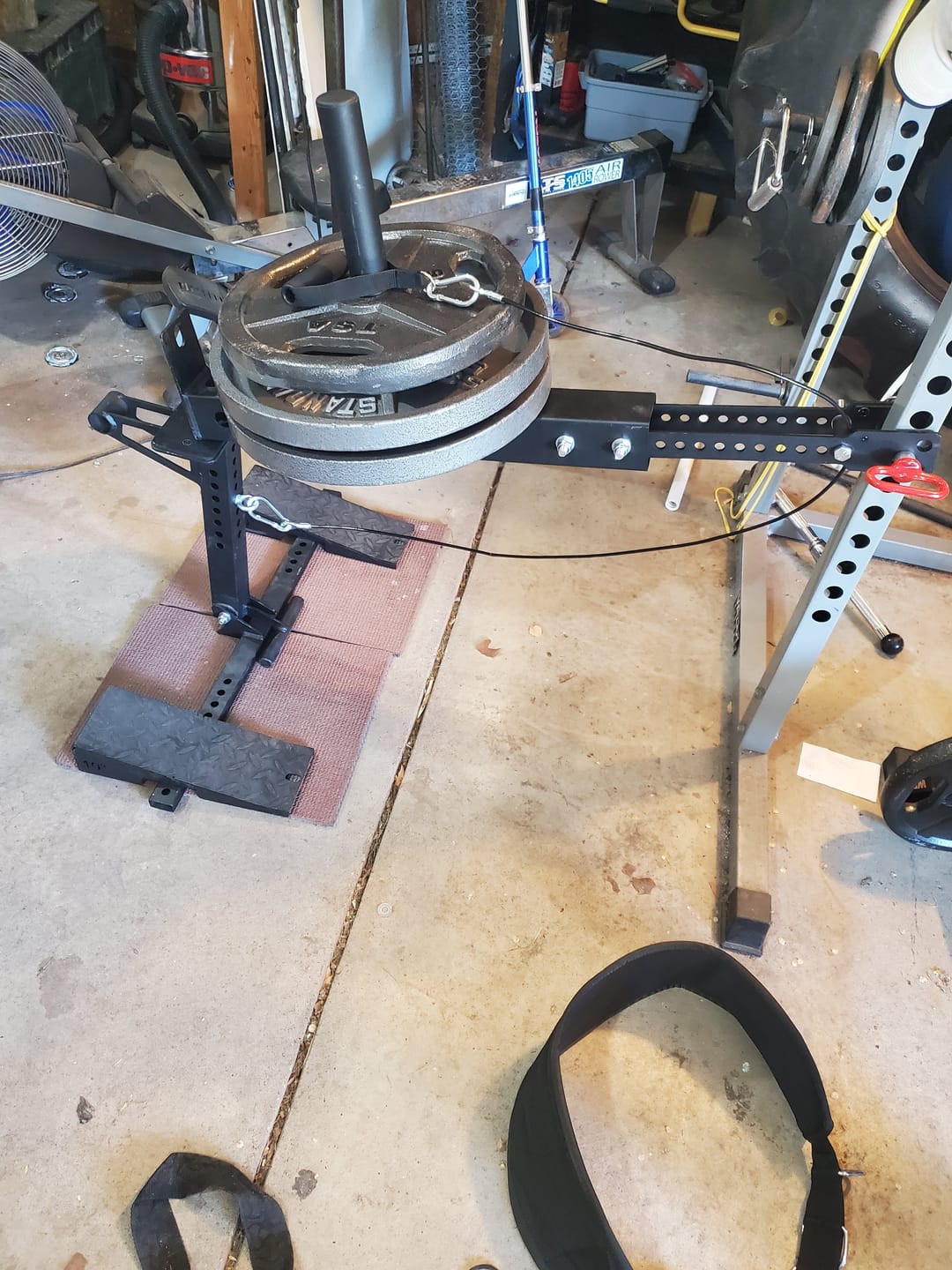 Customer photo review of Revolt Belt Squat 2.0 (Free Belt Included)
