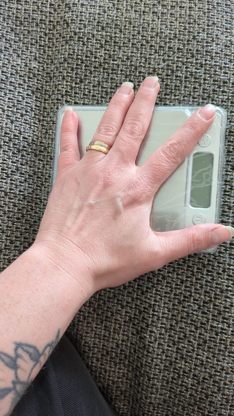 Customer photo review of FoodTrip Scale – För dig som vill väga rätt, var du än är!