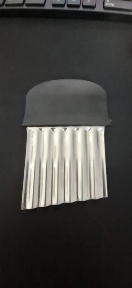 Customer photo review of Stainless Steel Crinkle Cutter