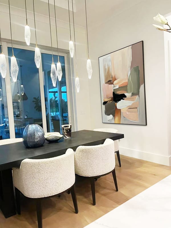 Customer photo review of Abstract Tranquility #WS449