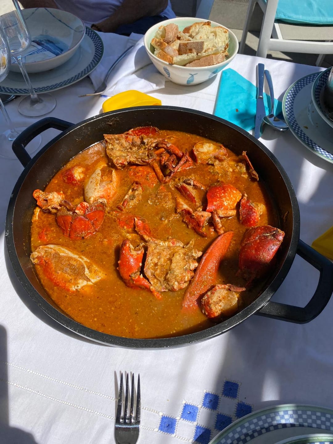 Customer photo review of Bogavante azul