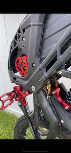 Customer photo review of 219 RK Non-Sealed Chain | Primary Belt to Chain Conversion Kit | E Ride Pro