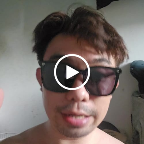 Customer video review of Cleo Square Framed Sunglasses