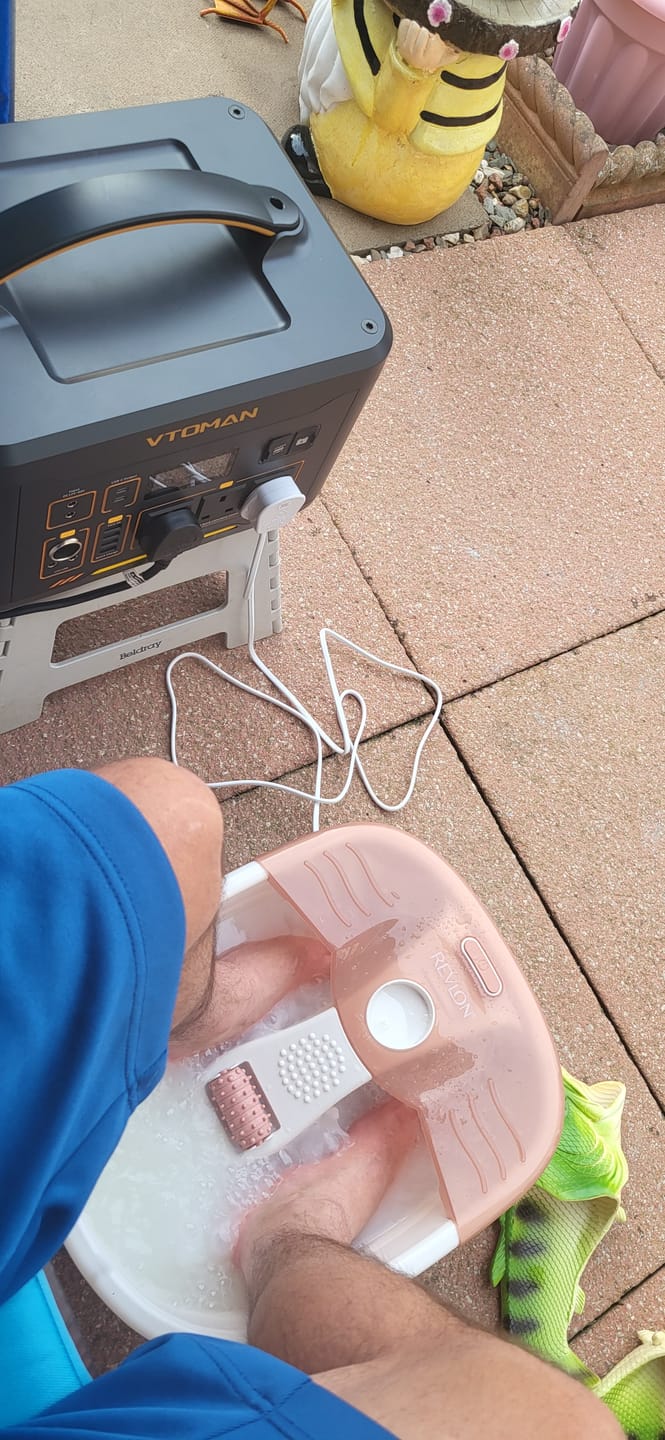 Customer photo review of VTOMAN Jump 2200 Portable Power Station