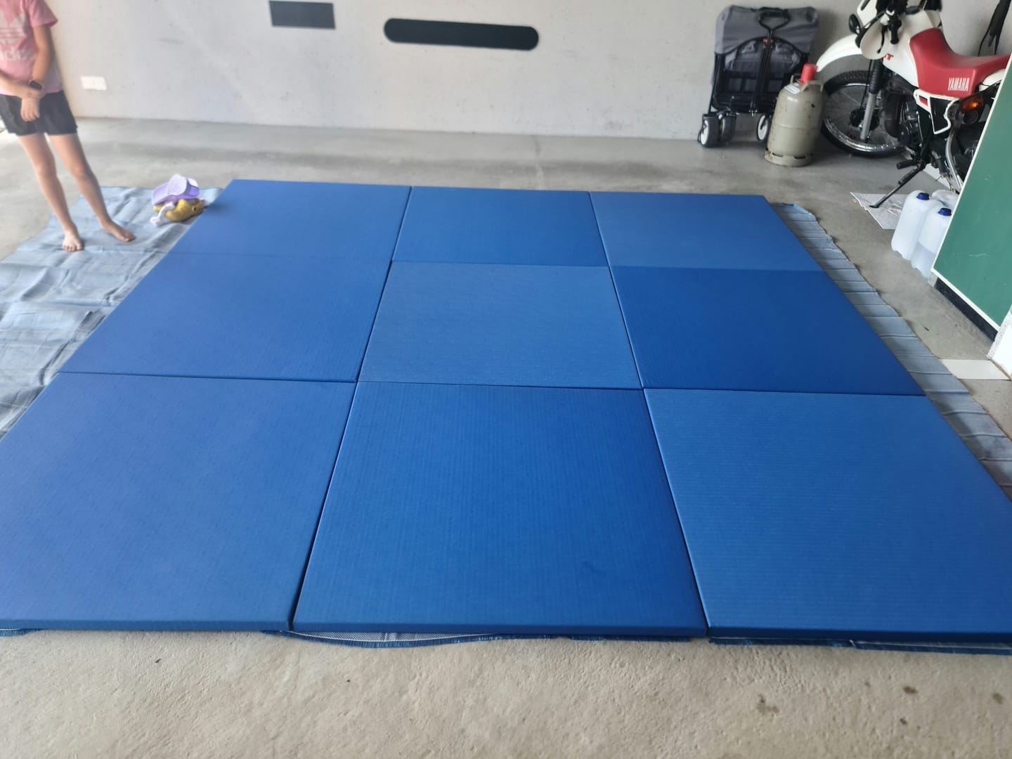 Customer photo review of Just-Mats | Tatami Judomatte |  Kampfsportmatte