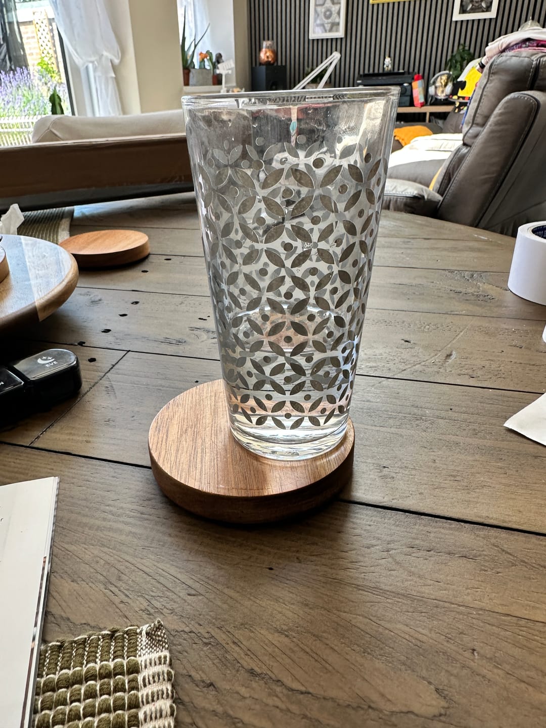Customer photo review of Belleek Living Acacia Wooden Placemats Set of 4