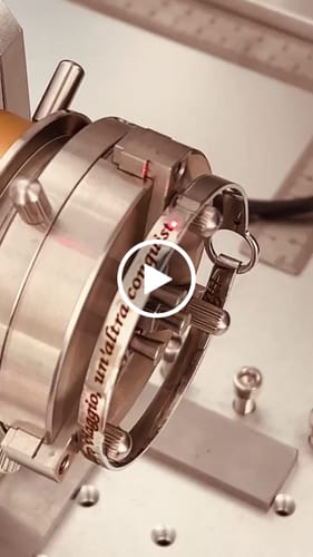 Customer video review of (Flash Sale) Cloudray QS-50 LiteMarker Pro 50W Fiber Laser Marking Engraver with 7.9” X 7.9” Scan Area & D80 Rotary