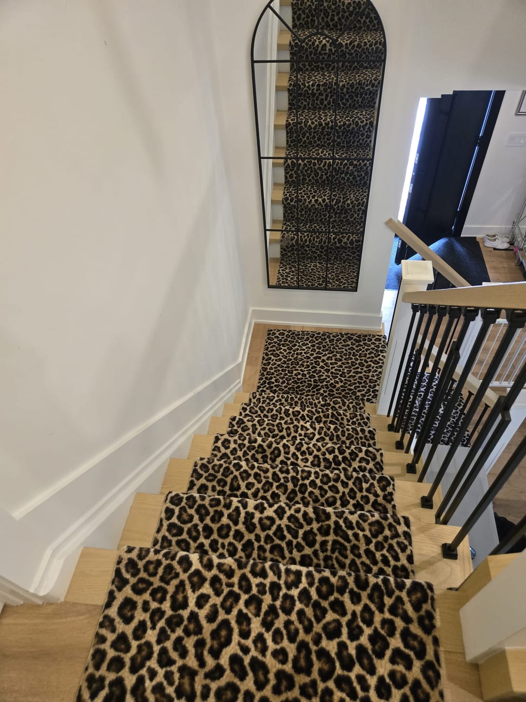 Customer photo review of Exotic Journey Stair Runner / Broadloom