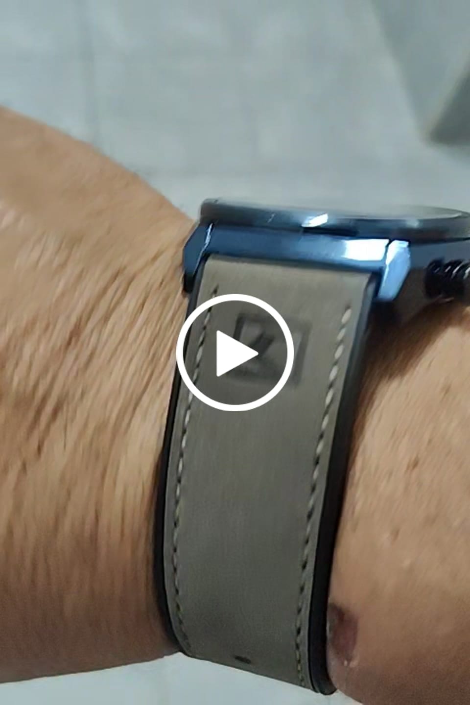 Customer video review of Curren Corsa® orologio uomo pelle