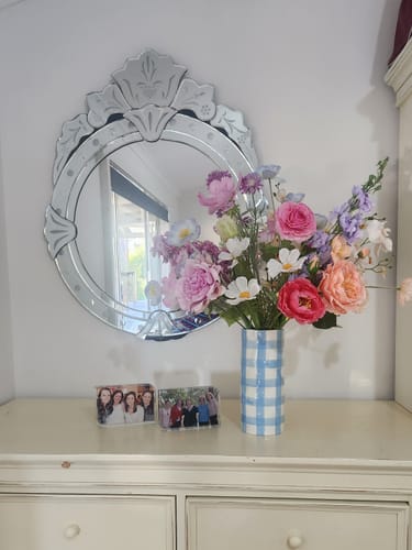 Customer photo review of Pastel Flowers