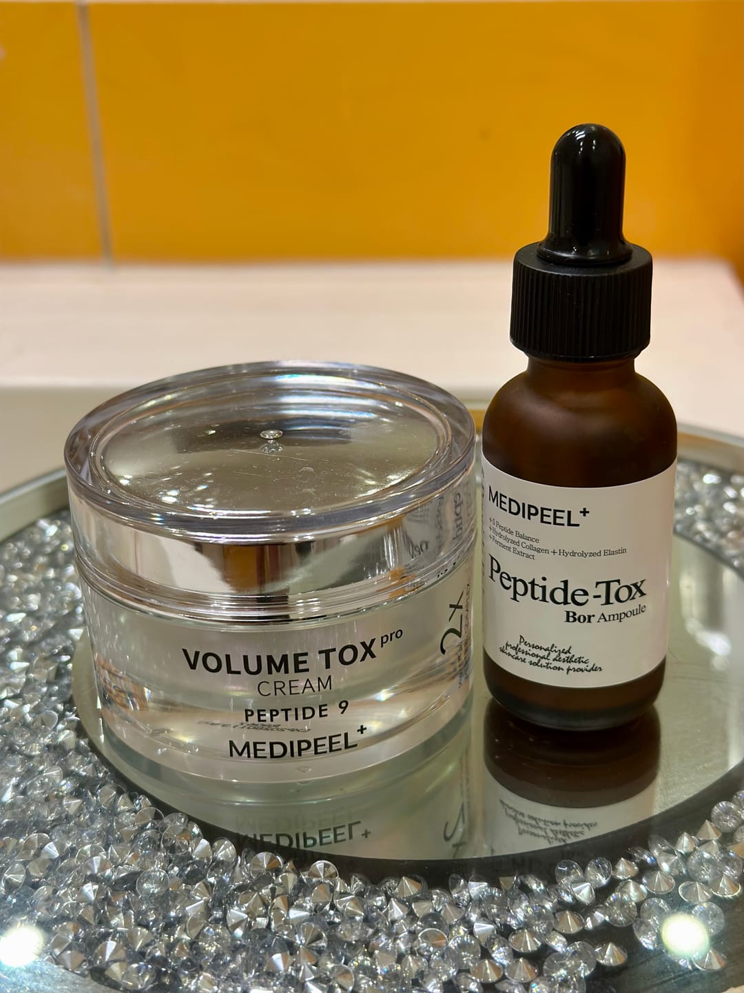 Customer photo review of Liftinga ampula ar peptīdu kompleksu Medi-Peel Peptide-Tox Bor Ampoule