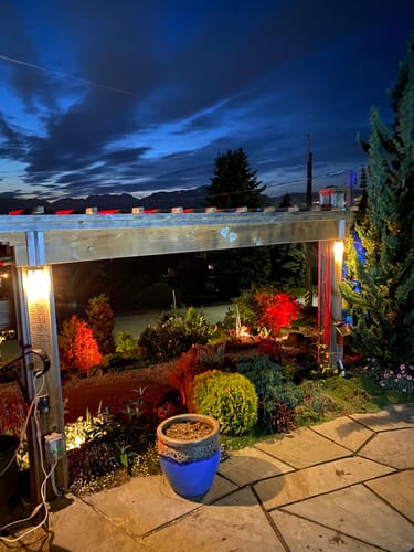 Customer photo review of Hex LED Deck Light