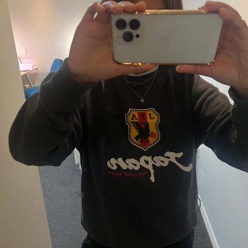Customer photo review of Vintage Japan Football Association Sweatshirt (S)