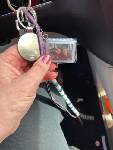 Customer photo review of MiniscrapBook® Mini Album Keychain