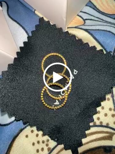 Customer video review of Three Piece Honeycomb Ring