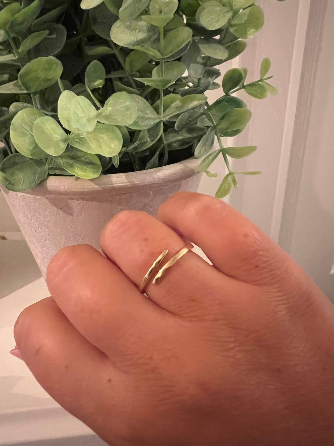 Customer photo review of Classic Claw Ring