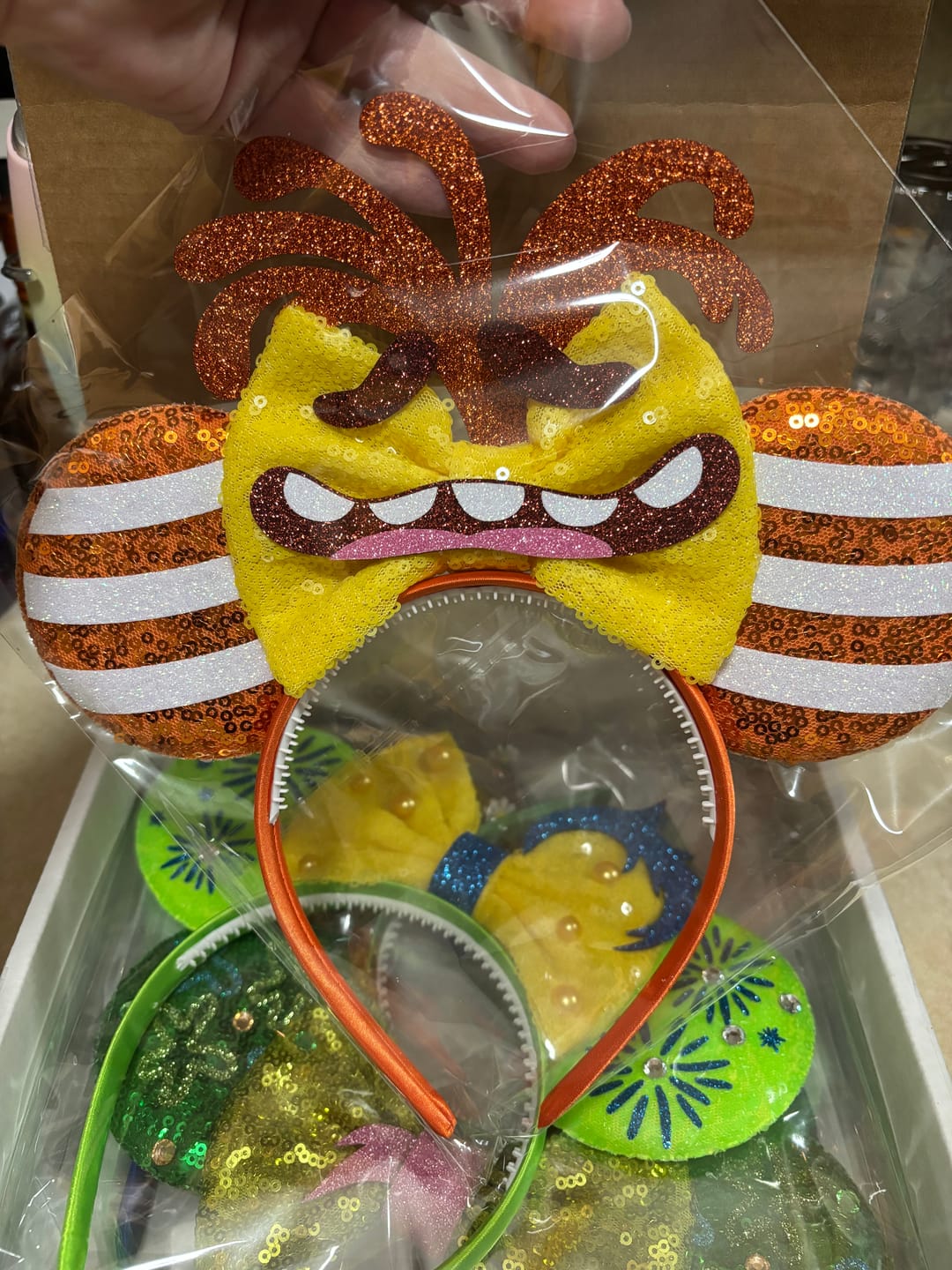 Customer photo review of Anxiety Mickey Ears