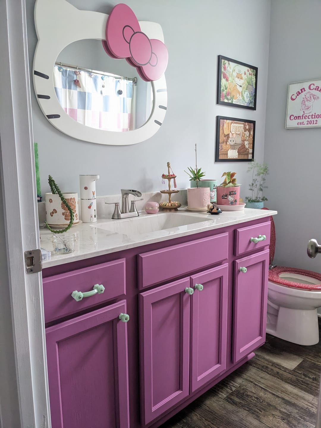 Customer photo review of One Step Paint - Orchid