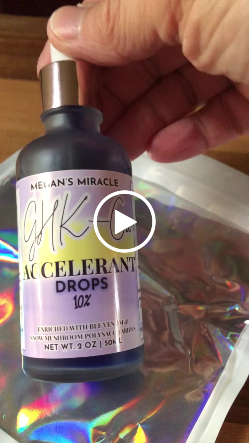 Customer video review of GHK-Cu Accelerant Drops