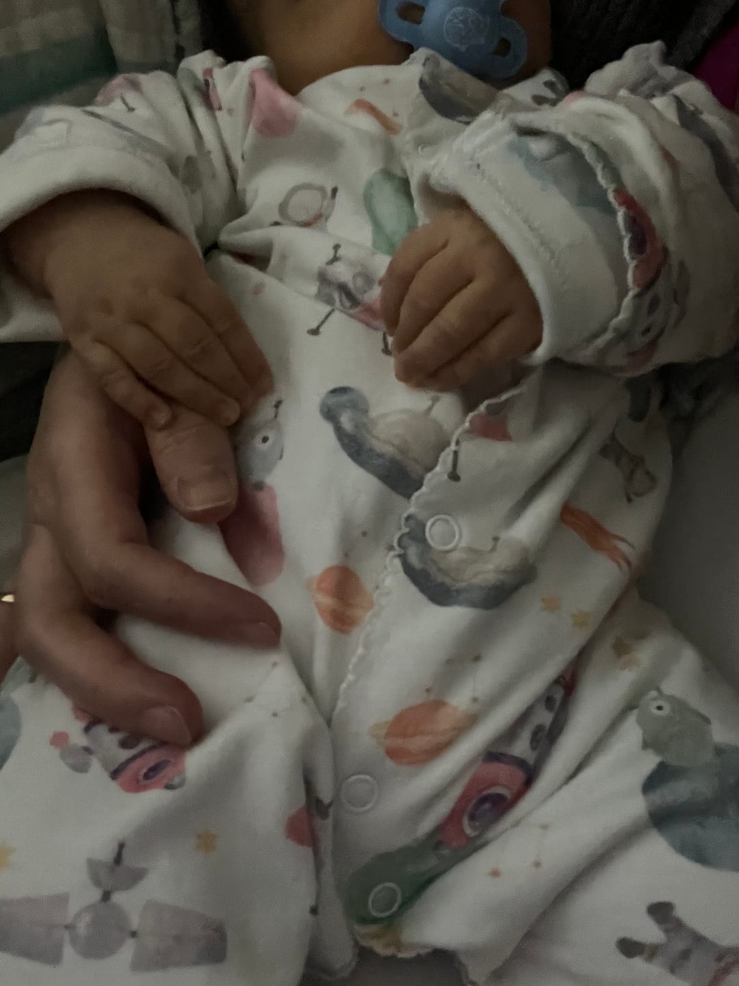 Customer photo review of Pijama enterito franela Espacio