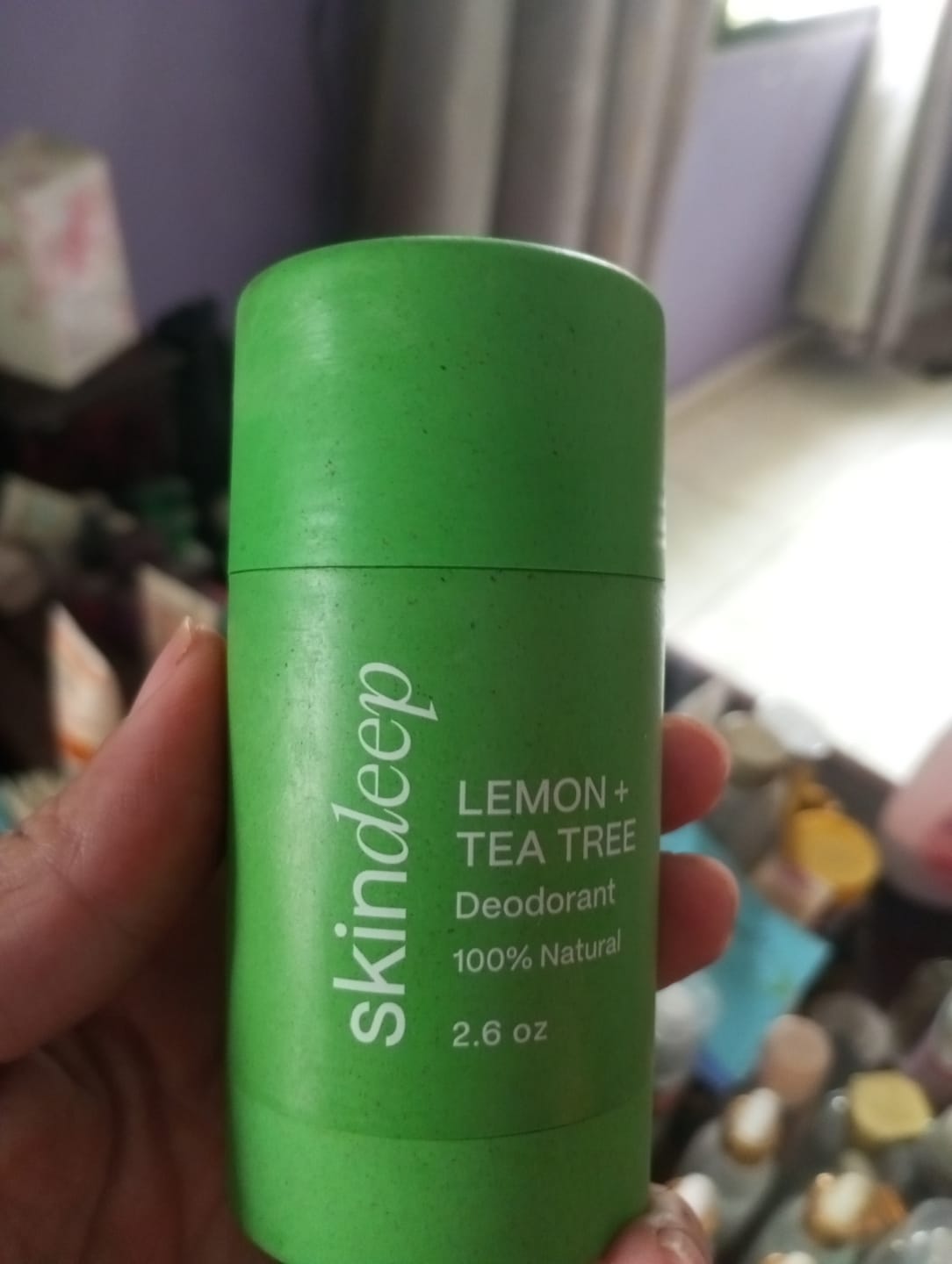 Customer photo review of DEODORANT